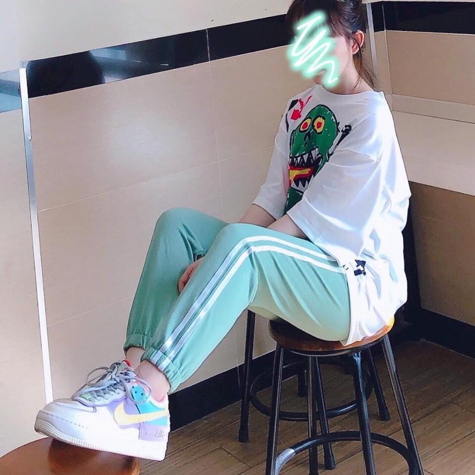 Quần Jogger Unisex trơn 2 sọc form rộng Freesize dành cho nam nữ Molly Fashion | BigBuy360 - bigbuy360.vn