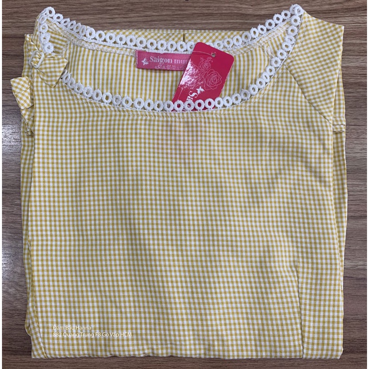 [40-70kg] ÁO BẦU CÔNG SỞ HANNA, KIỂU DỄ THƯƠNG, MỀM MÁT, THẤM MỒ HỒI TỐT THOẢI MÁI CHO MÙA HÈ