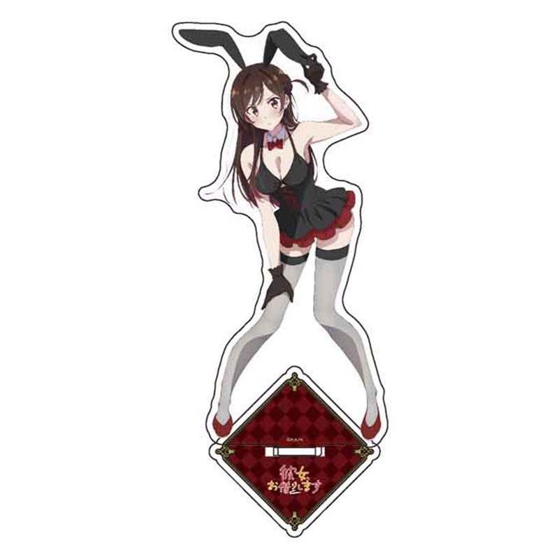 Mô hình acrylic nhân vật Chizuru Mami Sumi Ruka hoạt hình Rent-A-Girlfriend