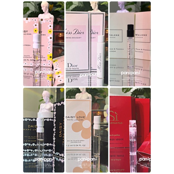 Sample Vial Mẫu Thử Nước Hoa Các Dòng