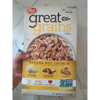 NGŨ CỐC POST GREAT GRAINS Hộp 382gr