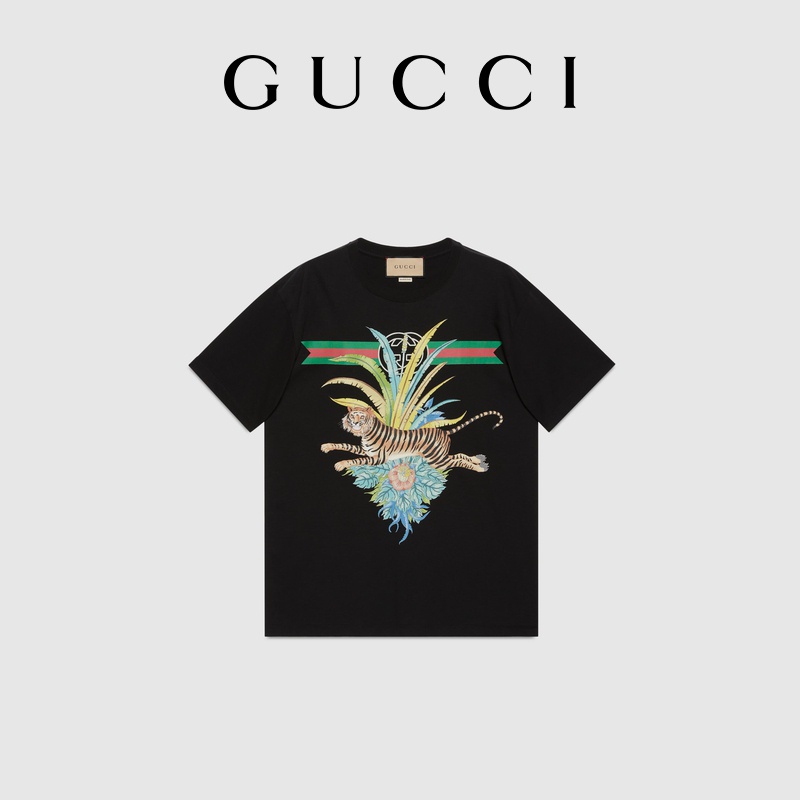 [Hàng Mới Về] Áo Thun Cotton Dòng Gucci
