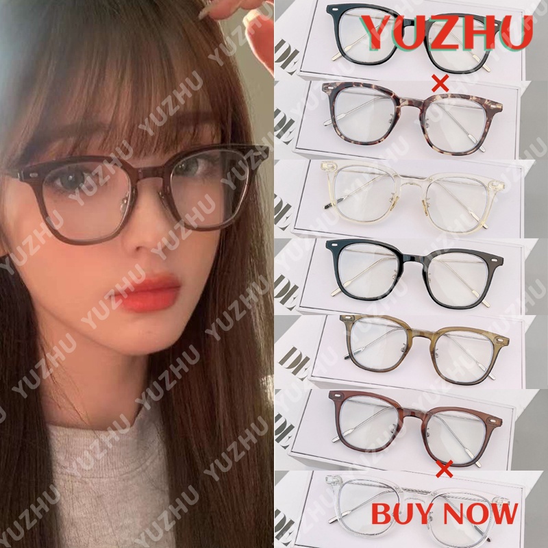 Mắt kính gọng vuông chống bức xạ thời trang hàn quốc cho nam nữ