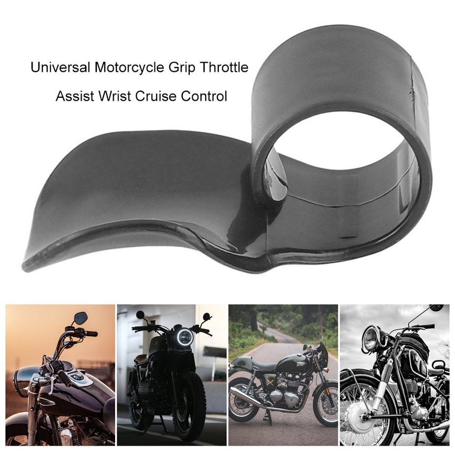 Universal Motorcycle Grip Throttle Assist Wrist Cruise Control Cramp Rest