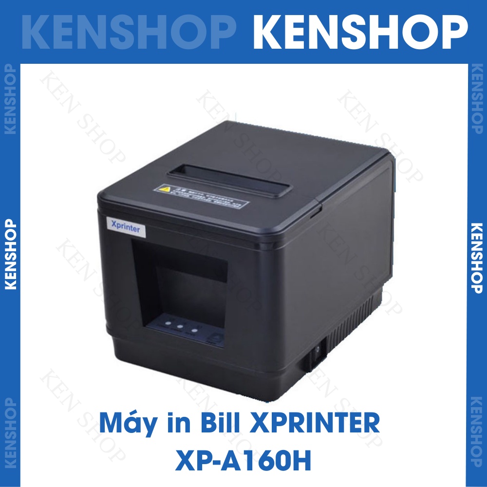 Máy in nhiệt, in hóa đơn, in bill K80 chính hãng Xprinter/Rongta A160H cổng USB