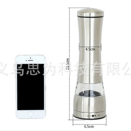 Dụng cụ xay tiêu thủ công 360 độ cao cấp, xay muối, chất liệu inox 304 không gỉ, bền đẹp, vô cùng sang trọng, bền bỉ đẹp