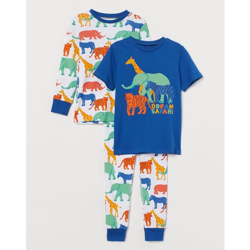 Bộ dài tay bé trai HM authentic