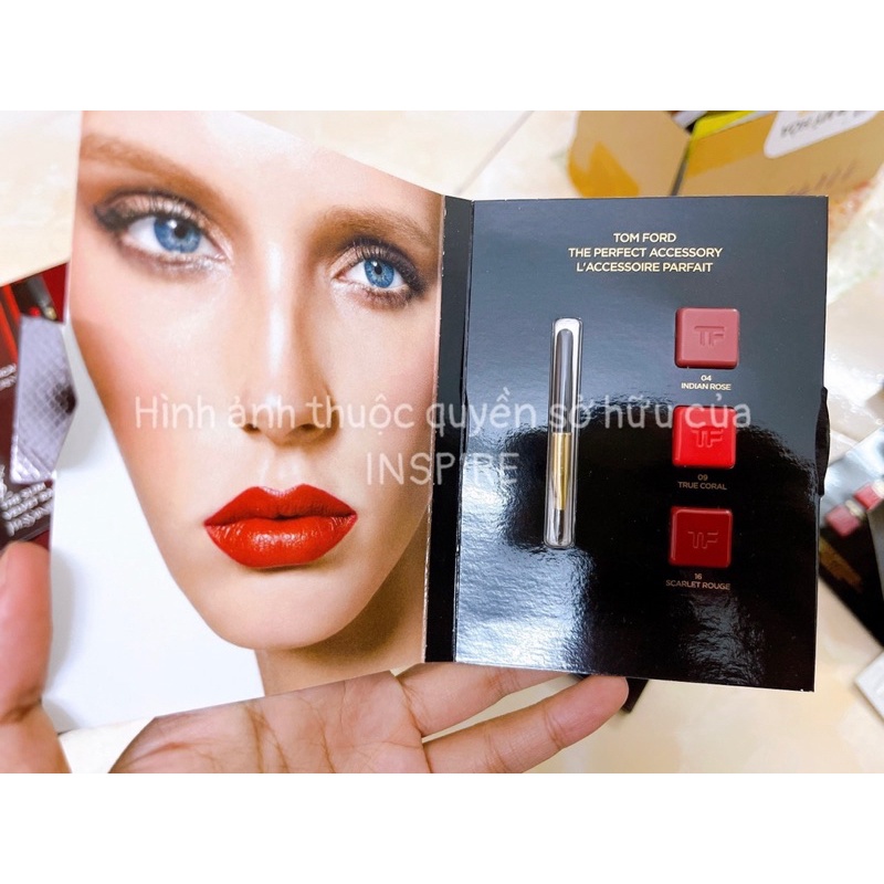 Mẫu thử - Sample son Tomford, YSL