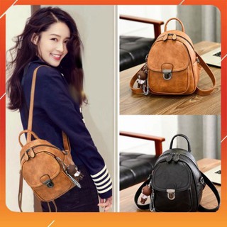 Balo nữ mini đẹp 💖𝑭𝑹𝑬𝑬 𝑺𝑯𝑰𝑷💖 Balo mini nữ phong cách Hàn Quốc T006 - CV Store