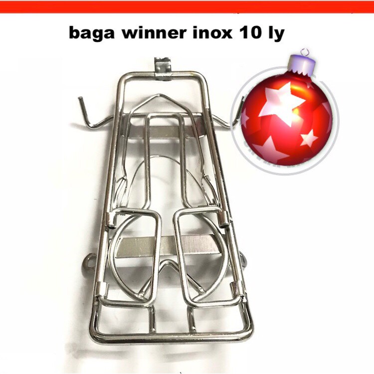 BAGA 10LY INOX CHO WINNER MẪU VUÔNG