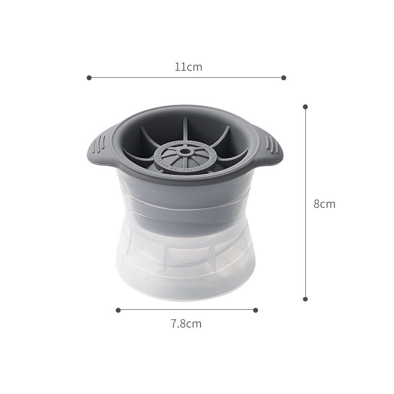 Khuôn Silicone Làm Đá Hình Cầu Tiện Lợi