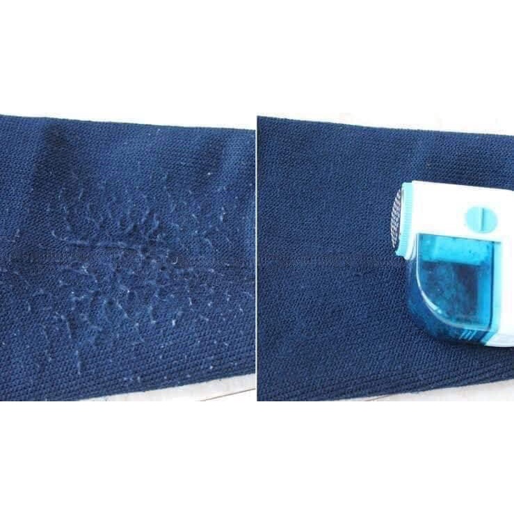Máy xén lông xù, máy cắt lông xù Daiso Nhật Bản sử dụng pin AA tiện lợi, nhỏ gọn