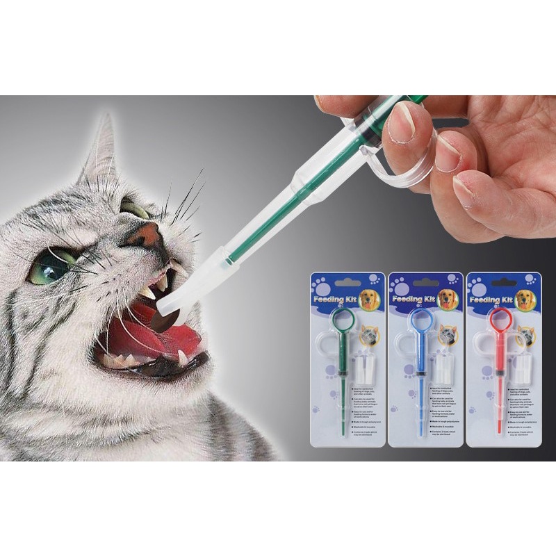 Ống đút ăn uống tiện dụng cho thú cưng, Chó, Mèo,...