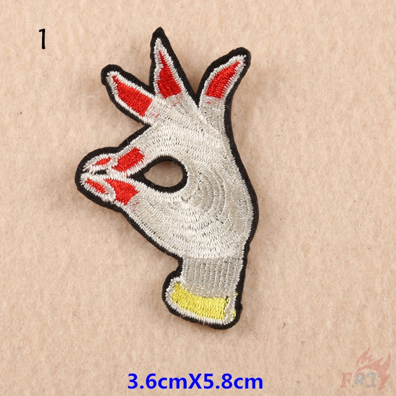 Sticker ủi quần áo họa tiết thêu cá tính（☸ VSCO Patch ☸）