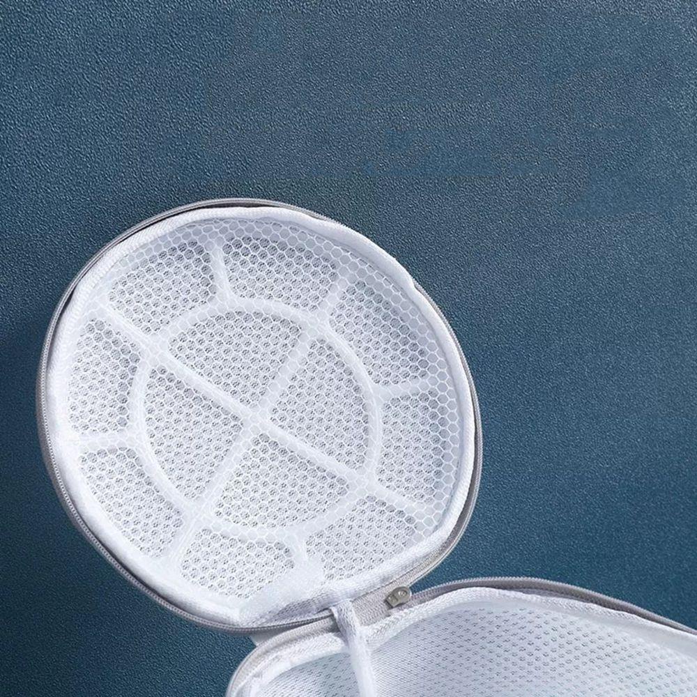 AROMA Túi Lưới Giặt Đồ Lót Bằng Polyester Có Khóa Kéo Có Thể Tái Sử Dụng