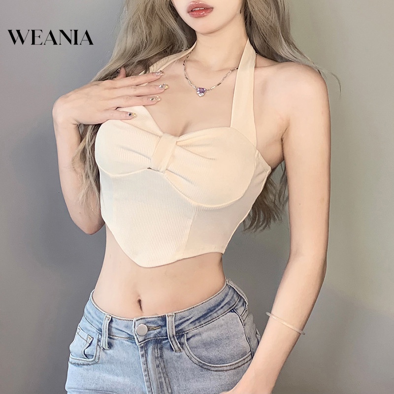 Áo Tank Top Hở Lưng Màu Trơn Thời Trang Cho Nữ