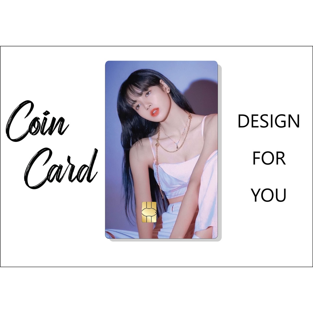 BLACKPINK'S SKINCARD (️ Miếng dán Thẻ ATM, debit, thẻ từ, thẻ chung cư, bảo vệ thẻ) | Dán thẻ ATM COINCARD