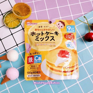 Bột làm bánh pancake Wakodo cho bé 9M+