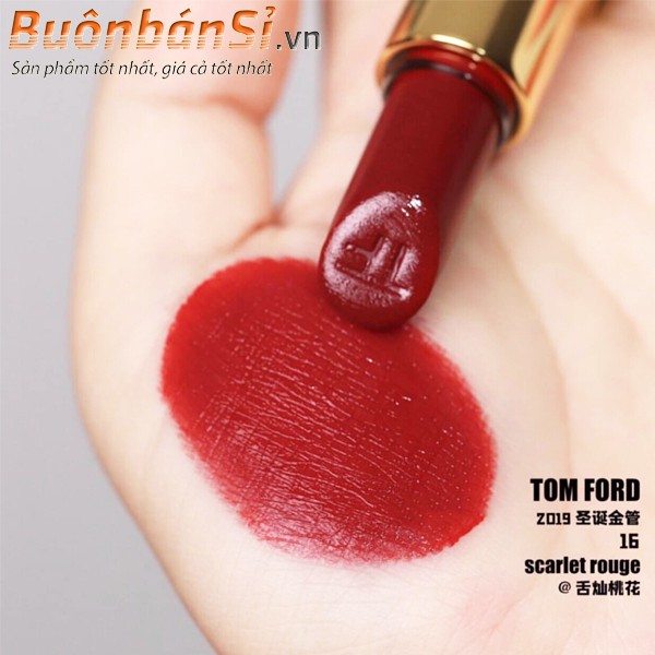 Son Tom Ford 16 Scarlet Rouge 3gr – Vỏ hồng