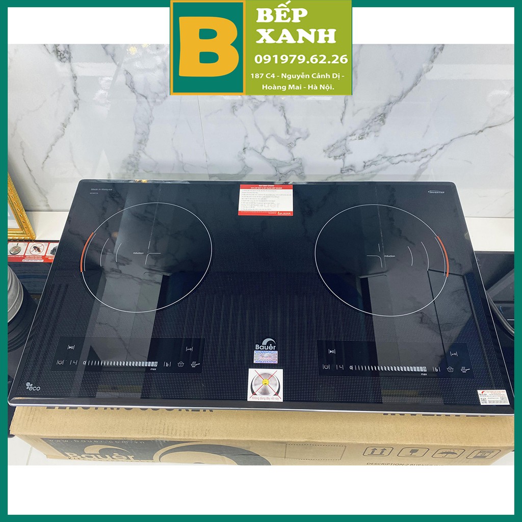 Bếp Từ Nhập Khẩu Malaysia Bauer BE 38GTA, Mẫu Bếp Điện Đôi Mới Nhất Của Bauer Việt Nam Năm 2021 Và Rất Tiết Kiệm Điện