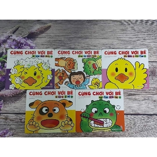 Sách - Cùng chơi với bé - bộ 5 cuốn