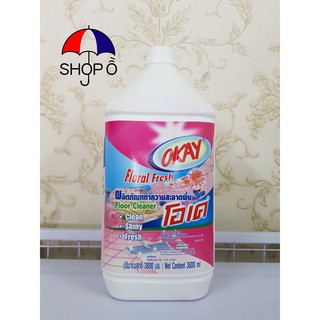 Lau rửa sàn Okay 3800ml