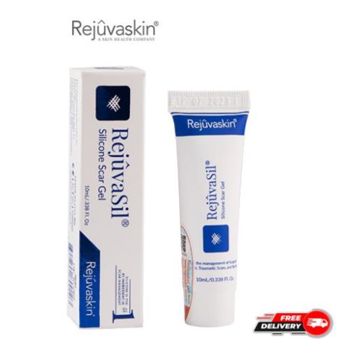 Gel ngăn ngừa sẹo và làm xẹp sẹo lồi, sẹo phì đại Rejuvaskin Rejuvasil 10ml-30ml