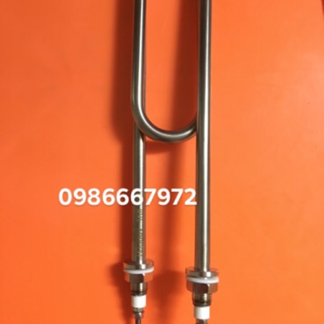 Thanh nhiệt tủ cơm 220v/380v 6 khay-8khay-10khay-12khay -24khay inox 304 đầu zen M16