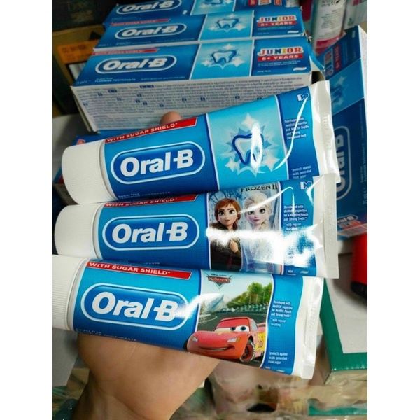 kem đánh răng oral-B junior 6+ years 75ml