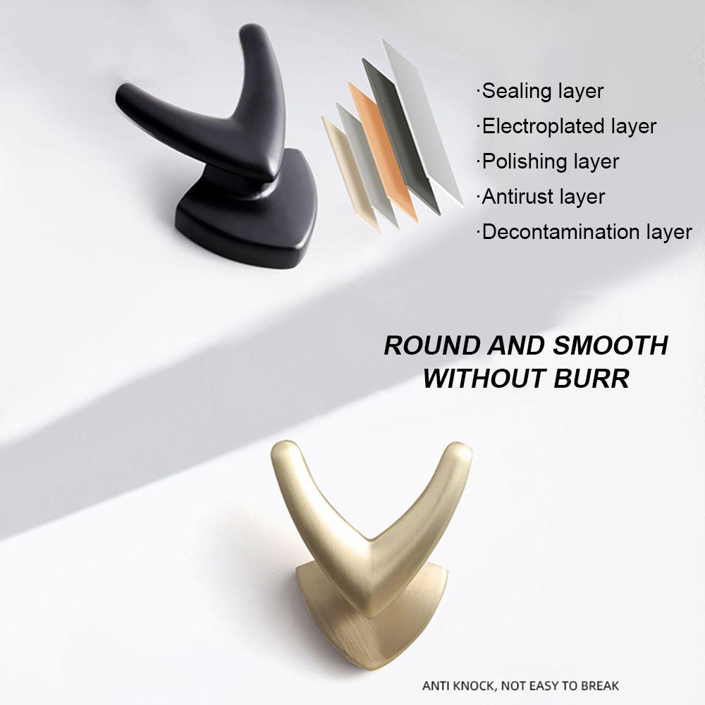 YNATURAL Móc Hợp Kim Kẽm Gắn Tường Hình Bướm Cổ Điển Cho Nhà Bếp / Phòng Tắm