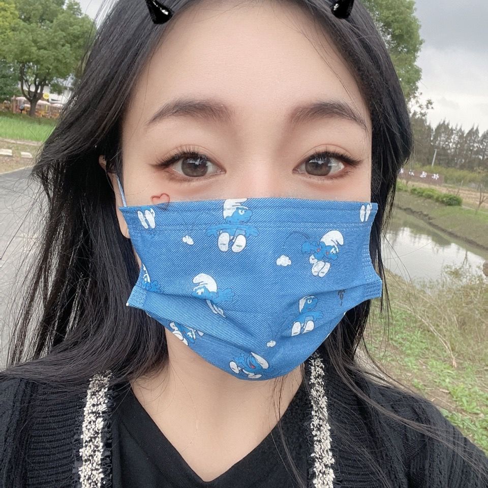 Set 10/20/50 Khẩu Trang 3 Lớp Sử Dụng Một Lần Cho Người Lớn Bef95