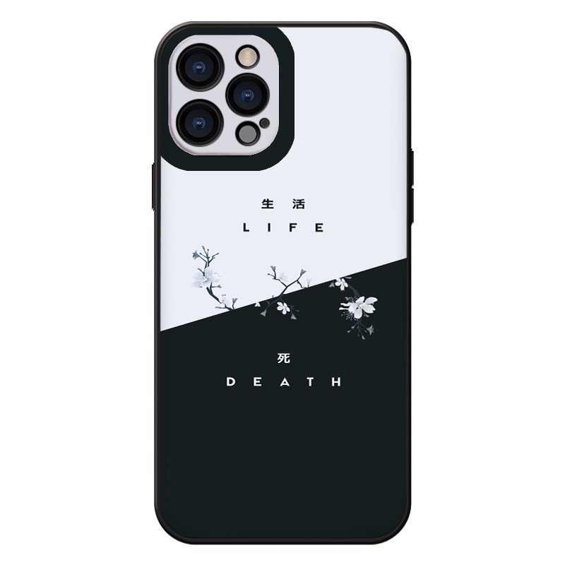 ỐP LƯNG IPHONE Life death  ốp iphone 12 pro/13pro/13promax/7/7+/8/8+/X/XS/XSM/11/11PMROMAX tr1050