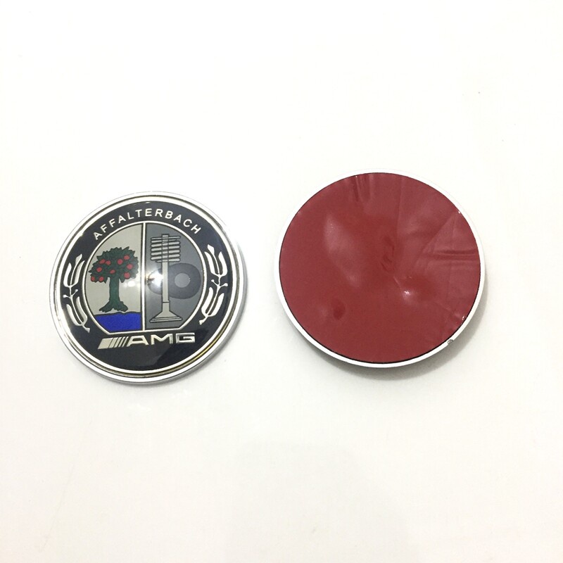 Nhãn Dán Trang Trí Phía Sau Đuôi Xe Hơi Mercedes Benz AMG Apple tree Brabus 57mm