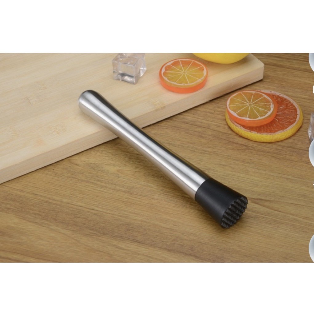 Chày dầm pha chế cao cấp inox 304 chắn chắn, dài 20cm