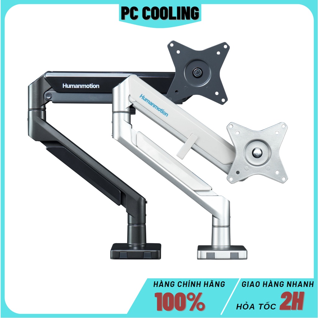 Giá Đỡ Màn Hình Cao Cấp Human Motion T2-1 (17 - 32inch)