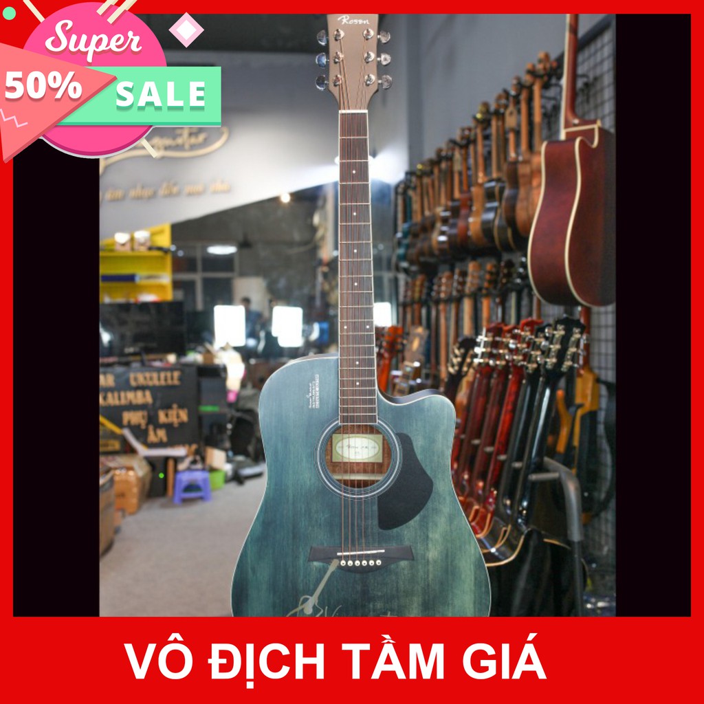 Đàn Guitar Rosen G11 chính hãng- Tặng full Phụ Kiện- Bảo Hành 2 năm