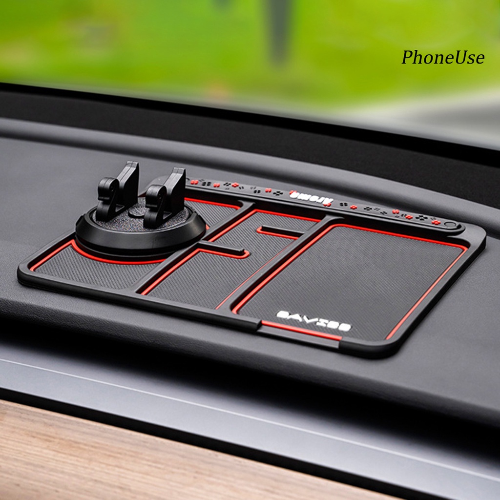 Miếng lót điện thoại PU bằng PVC chống trượt chống mài mòn 4 trong 1