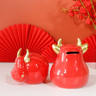 Bầu không khí năm mới 2021, hộp đồ Gốm, đồ trang trí, quà tặng, quà tặng, quà tặng, quà tặng, quà tặng, quà tặng, quà tặ