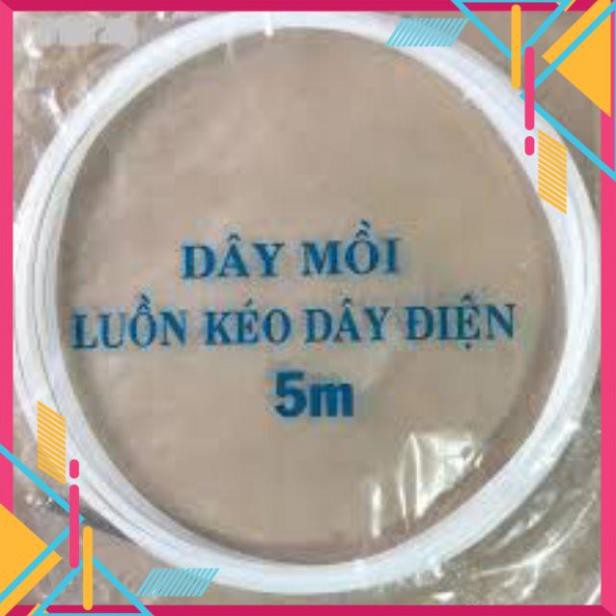 [GiáƯuĐãi] Dây mồi luồn kéo dây điện 5m, 10m, 15m