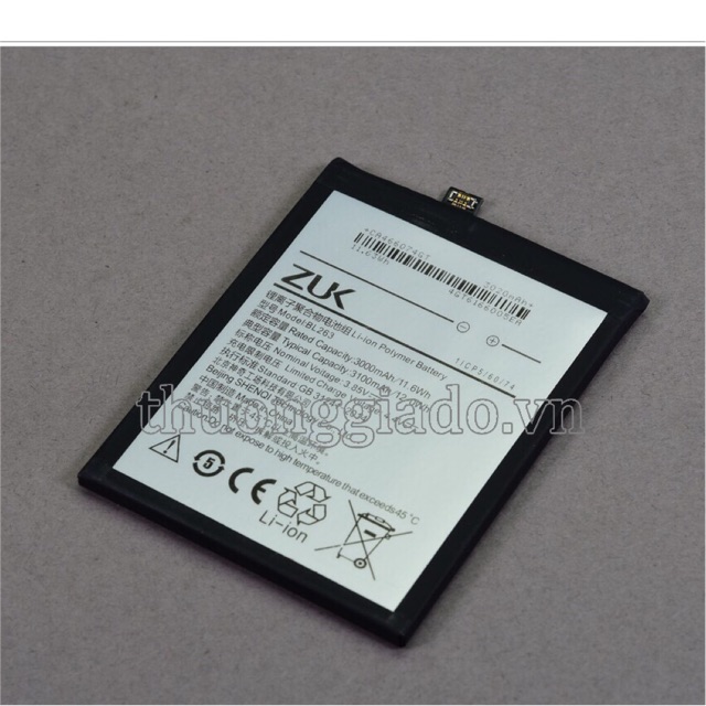 Thay pin Lenovo Zuk Z2 Pro (BL263) 3000mAh