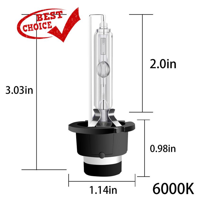 Set 2 Bóng Đèn Xenon 35w 4300k Hid D4S D4C Thay Thế Chuyên Dụng Cho Xe Hơi