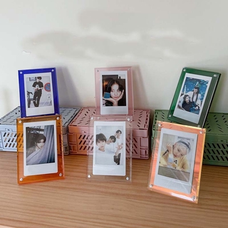 Khung Ảnh Từ Tính Bằng Acrylic Trong Suốt Mini 3 '' 4 ''