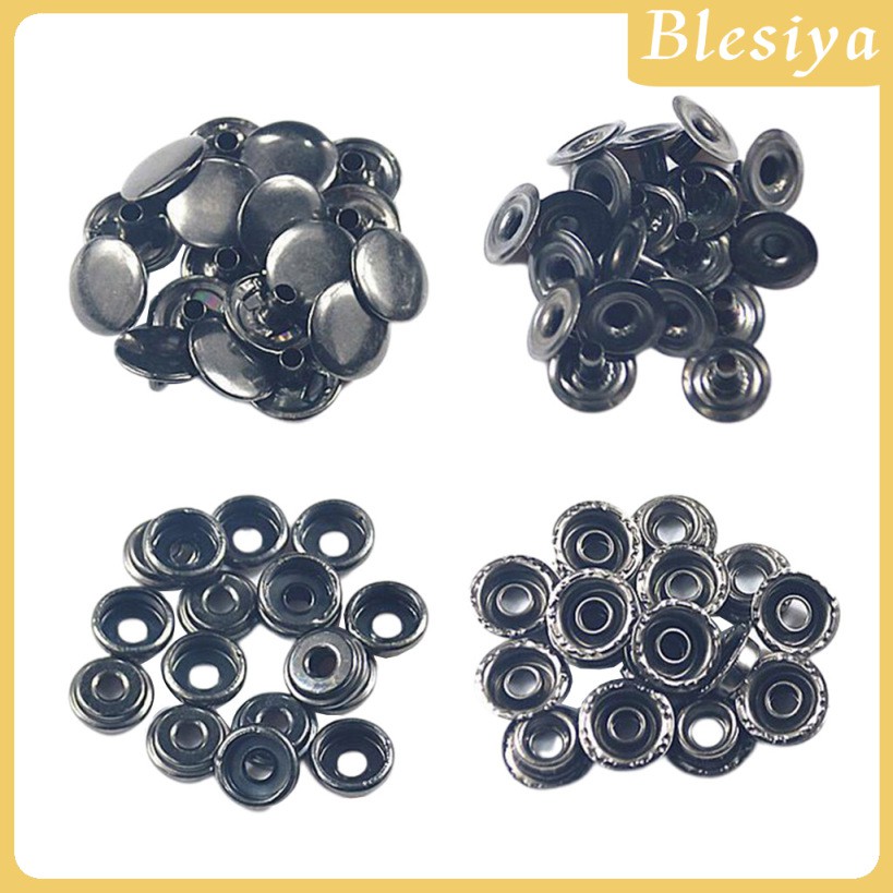 Set 50 Nút Bấm Chuyên Dụng Dành Cho Áo Khoác / Quần Jean / Túi Xách