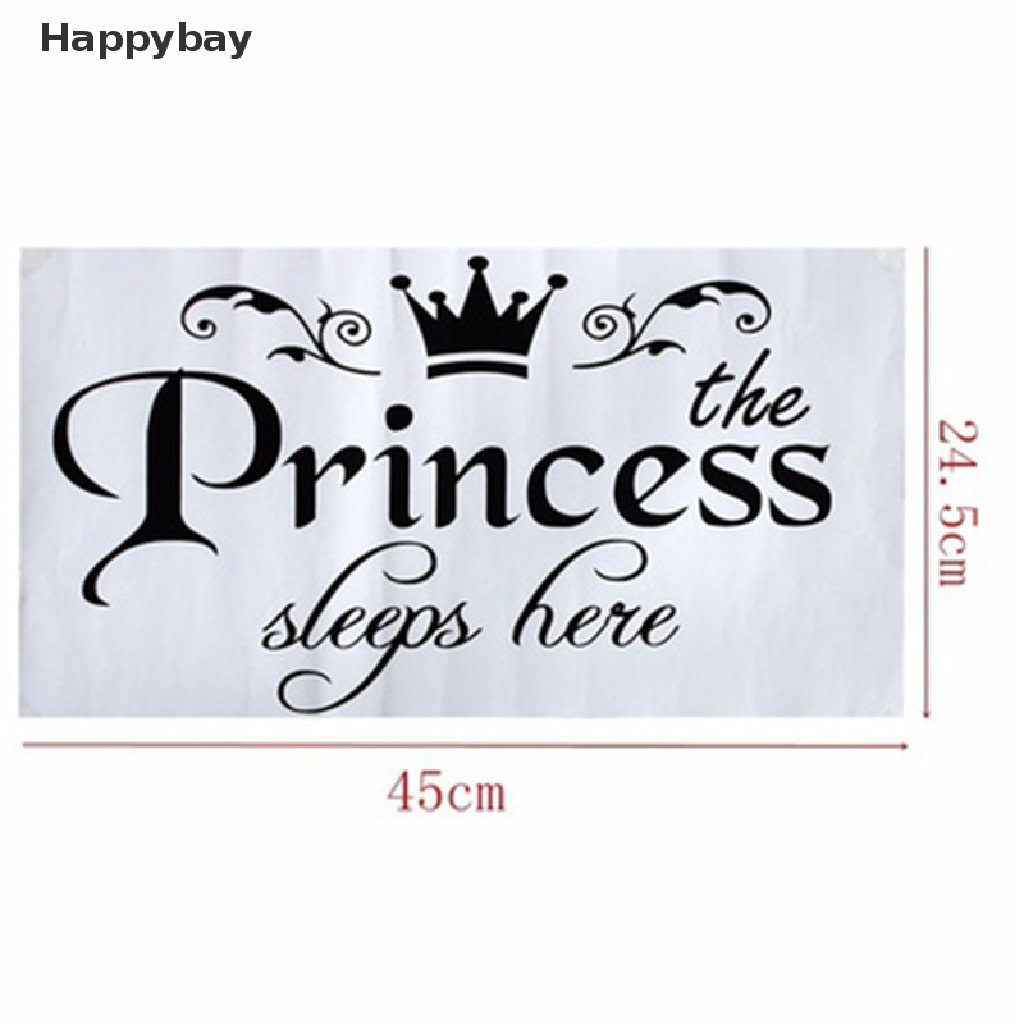 Giấy Dán Tường Vinyl In Hình Công Chúa Happybay Princess sleeps Trang Trí Phòng Ngủ