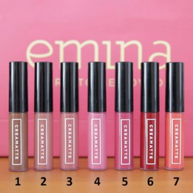 (hàng Mới Về) Son Kem Lì Emina Màu Sắc Thời Trang Mờ / Matte | BigBuy360 - bigbuy360.vn