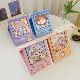 Gương Trang Điểm Để Bàn Gập Gọn Tiện Dụng - Gương Trang Tiểm Để Bàn Độc Đáo