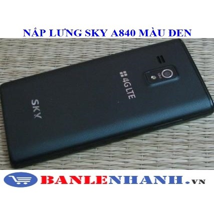 NẮP LƯNG  SKY A840 MÀU ĐEN