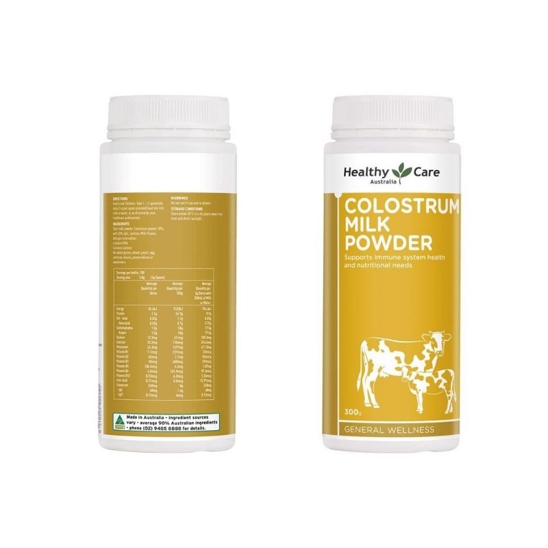 Healthy Care Colostrum Milk Powder - Sữa bò non 300g