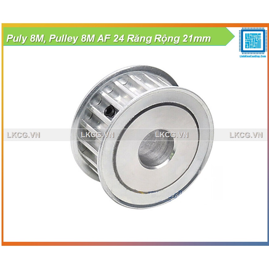 Puly 8M, Pulley 8M AF 24 Răng Rộng 21mm