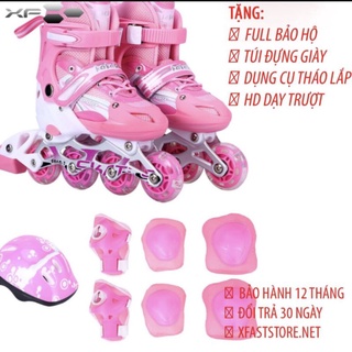 Giày patin Kakala chính hãng cao cấp cho trẻ em người lớn, có điều chỉnh kích cỡ to nhỏ.